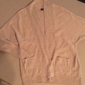 Gold with sparkle cardigan